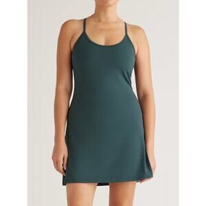 Quince Ultra Form Active Dress Forest Green XL NWT Workout one piece